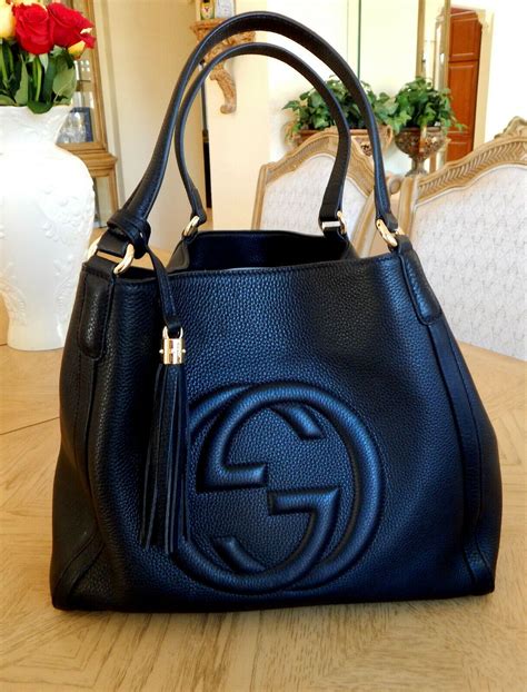 authentic gorgeous large Gucci handbag